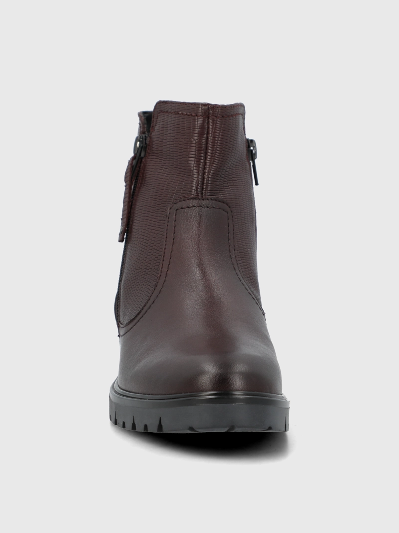 BOTIN CUERO MUJER BRILLER BURDEO HUSH PUPPIES - 4