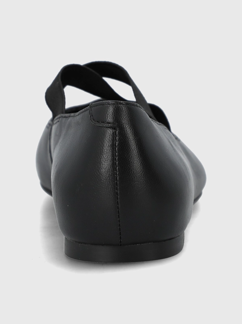 BALLERINA CUERO MUJER LAVING NEGRO HUSH PUPPIES - 7