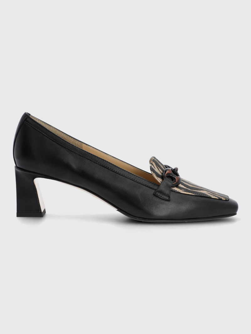 ZAPATO BRUNATE CUERO MUJER DOGANA NEGRO HUSH PUPPIES - 4