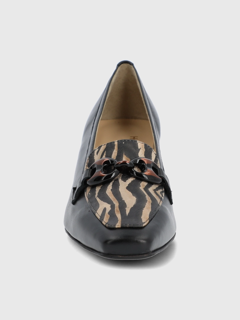ZAPATO BRUNATE CUERO MUJER DOGANA NEGRO HUSH PUPPIES - 5