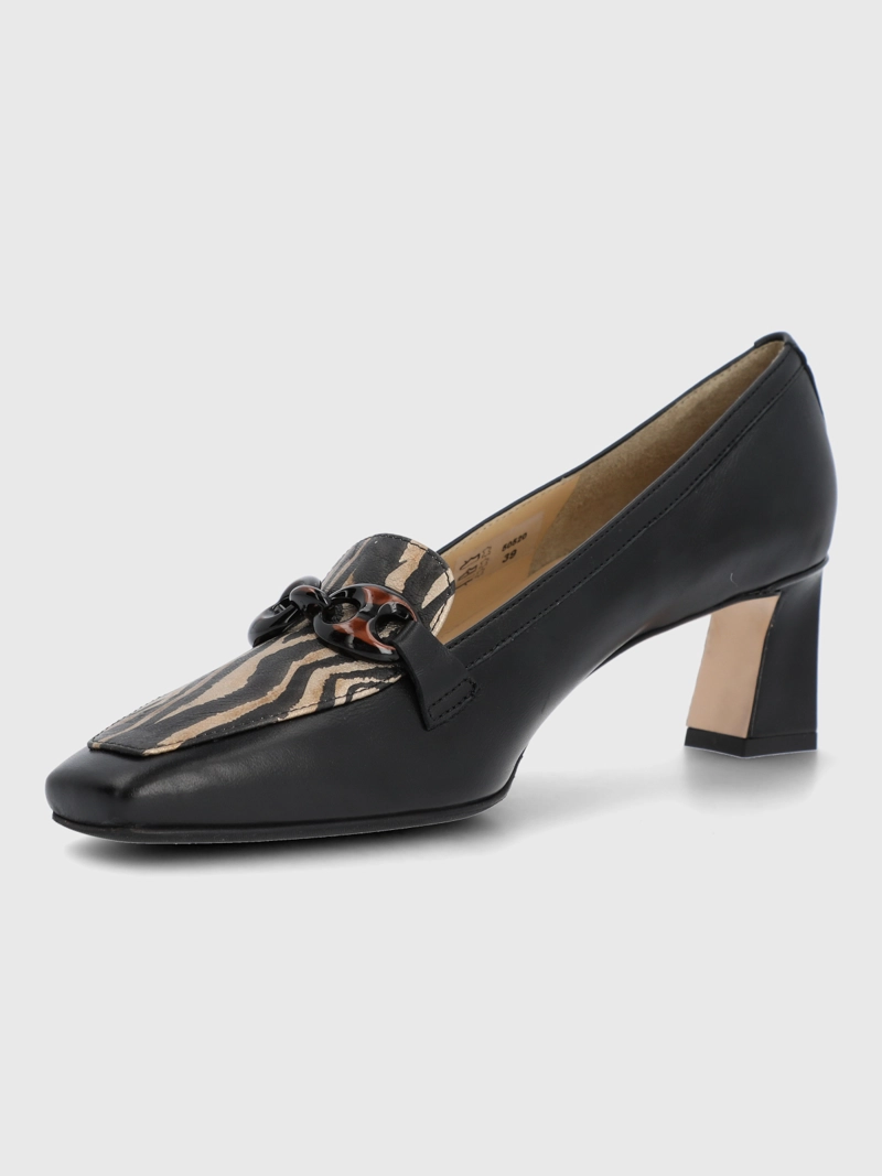 ZAPATO BRUNATE CUERO MUJER DOGANA NEGRO HUSH PUPPIES - 6