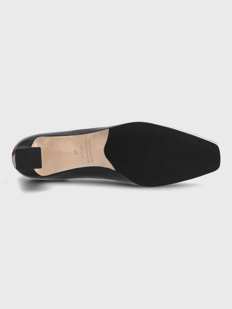 ZAPATO BRUNATE CUERO MUJER DOGANA NEGRO HUSH PUPPIES - 9