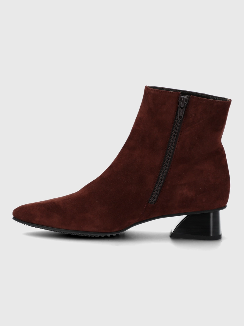 BOTIN BRUNATE CUERO MUJER PINEDO BURDEO HUSH PUPPIES - 7