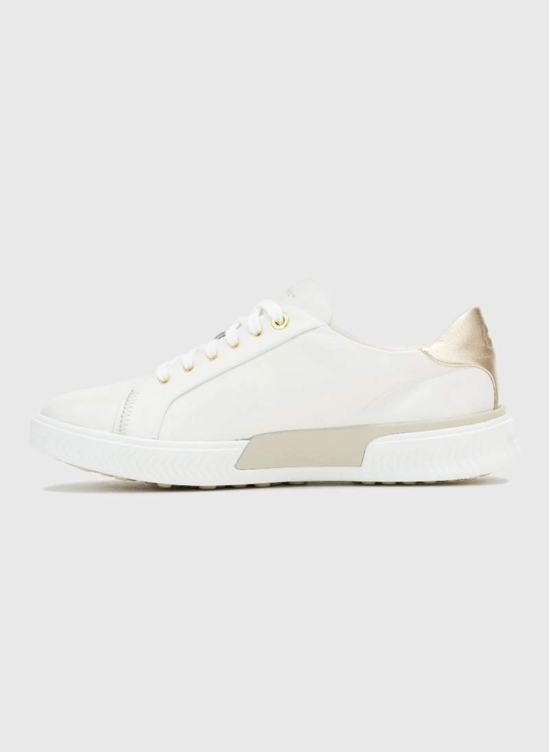 ZAPATILLA CUERO MUJER MAE LACEUP BLANCO HUSH PUPPIES - 5