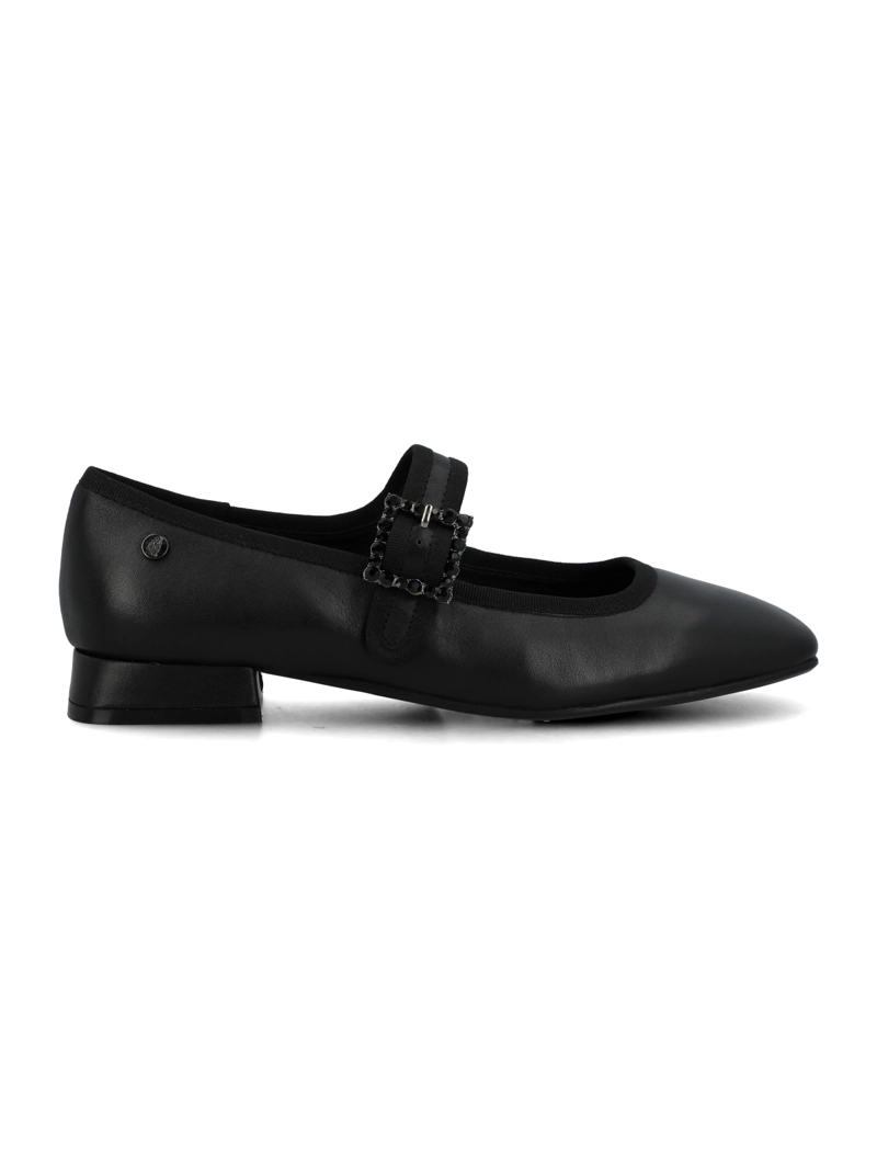 BALLERINA CUERO MUJER HALLY NEGRO HUSH PUPPIES - 1
