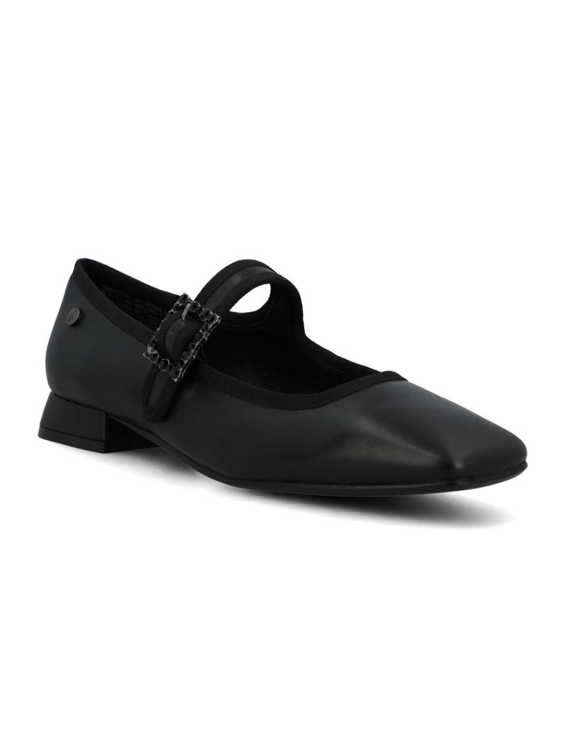 BALLERINA CUERO MUJER HALLY NEGRO HUSH PUPPIES - 2