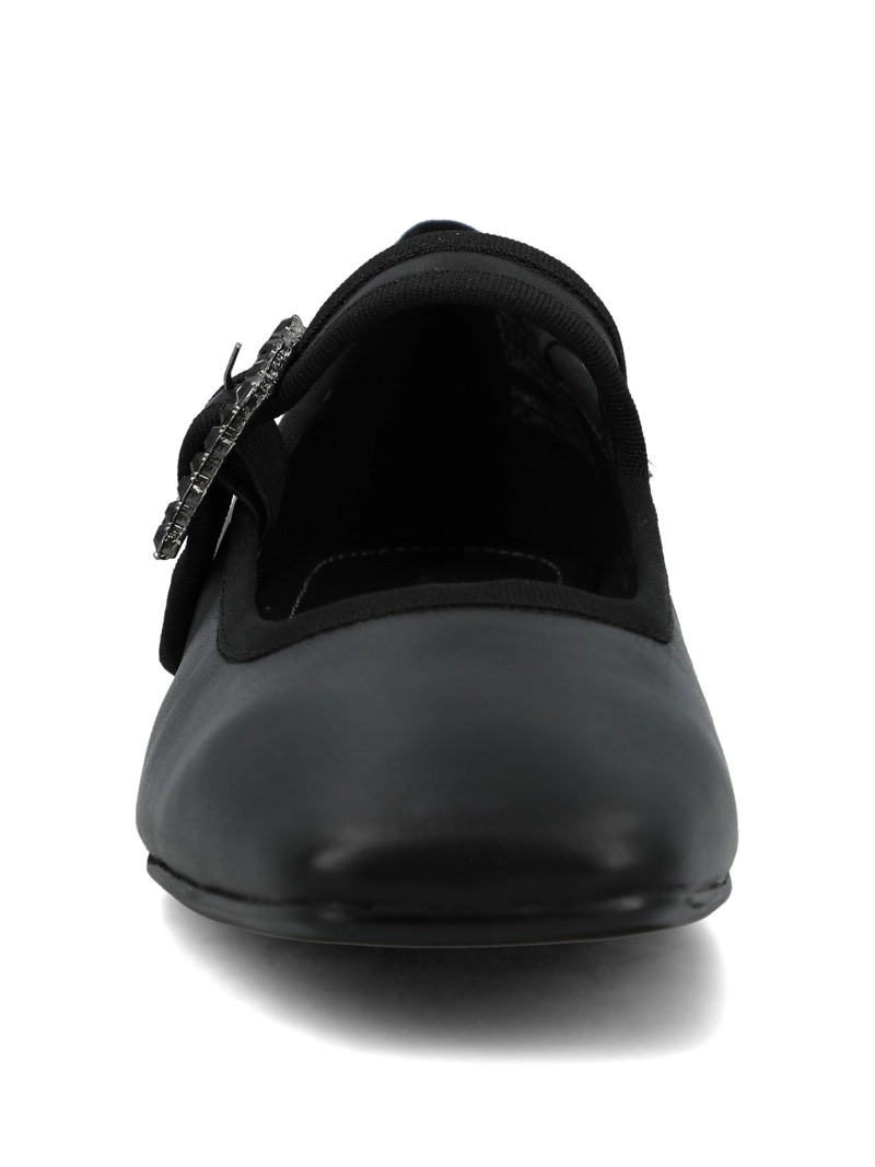 BALLERINA CUERO MUJER HALLY NEGRO HUSH PUPPIES - 4