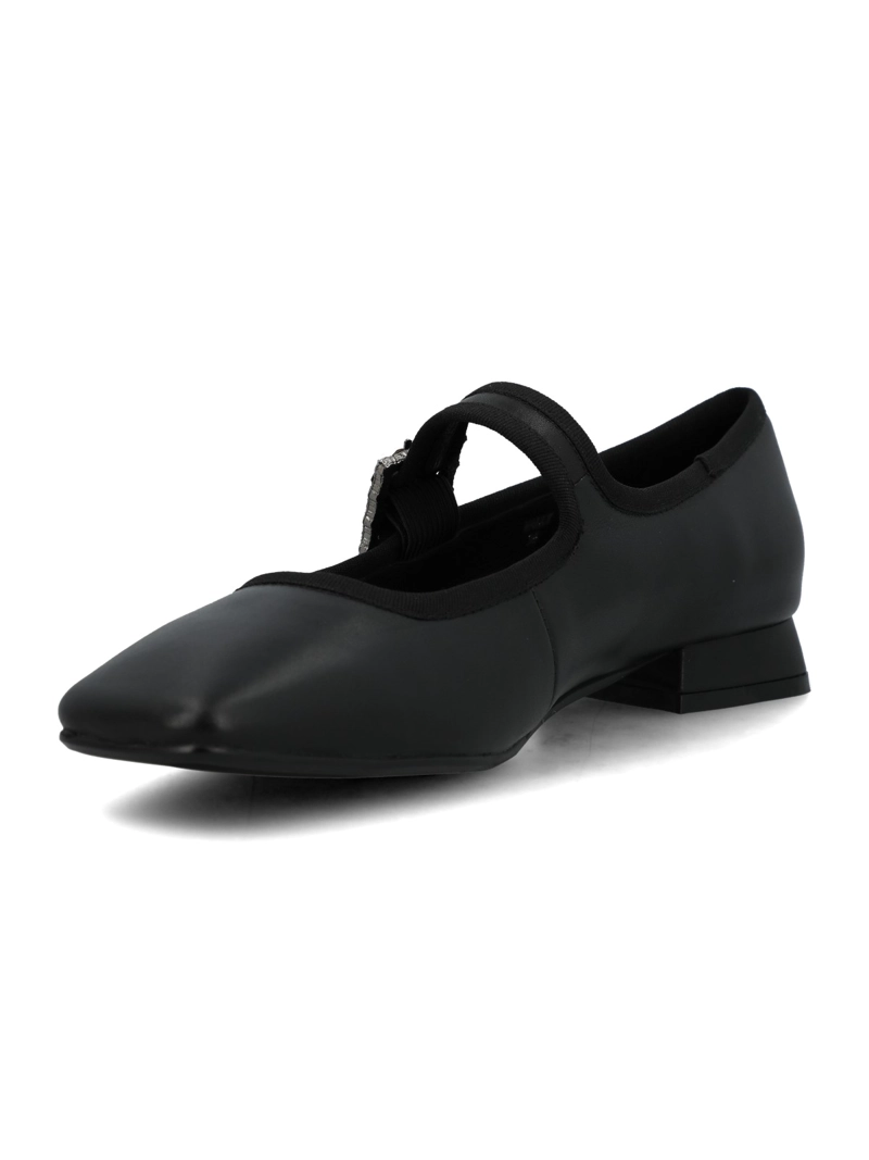 BALLERINA CUERO MUJER HALLY NEGRO HUSH PUPPIES - 6