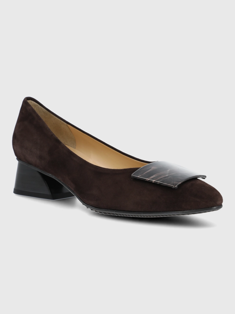 ZAPATO BRUNATE CUERO MUJER CORSA CAFE  HUSH PUPPIES - 1
