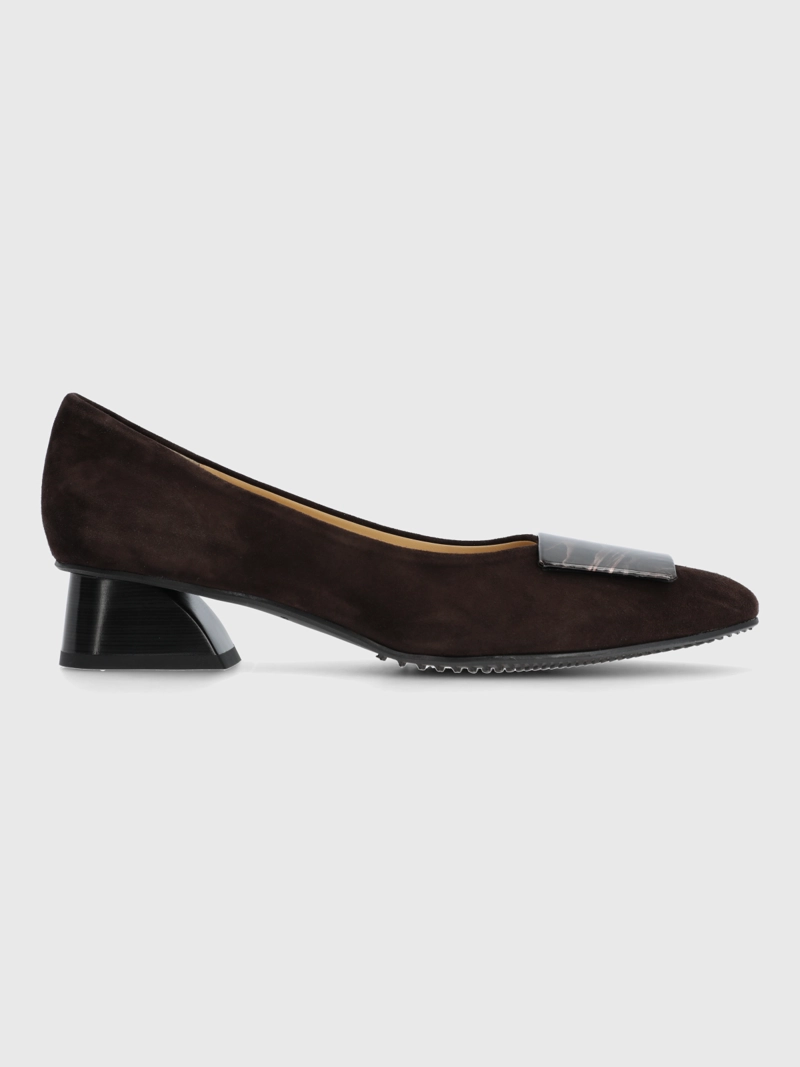 ZAPATO BRUNATE CUERO MUJER CORSA CAFE  HUSH PUPPIES - 4