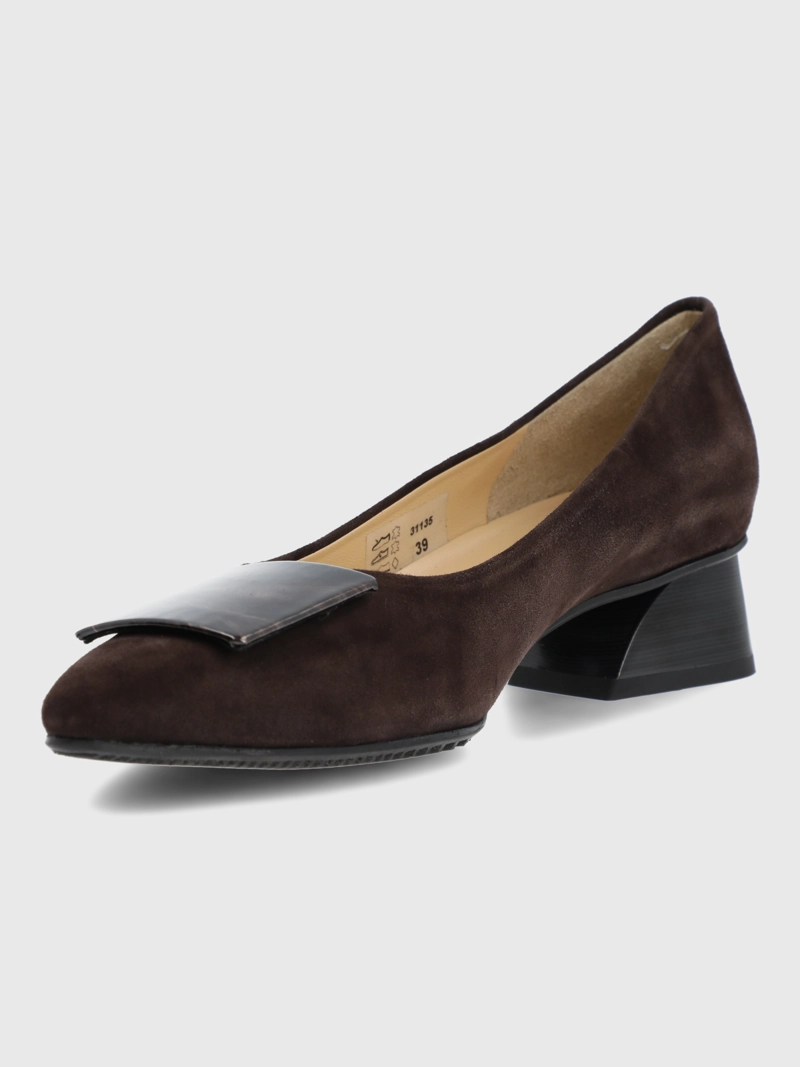 ZAPATO BRUNATE CUERO MUJER CORSA CAFE  HUSH PUPPIES - 6