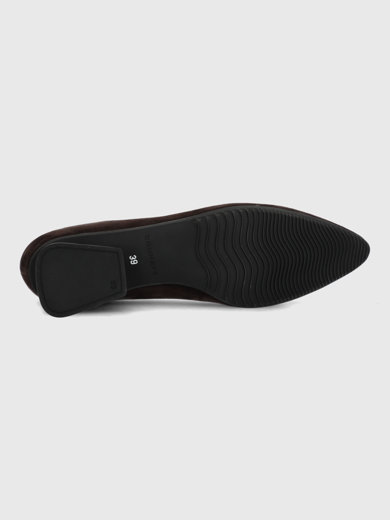 ZAPATO BRUNATE CUERO MUJER CORSA CAFE  HUSH PUPPIES - 9