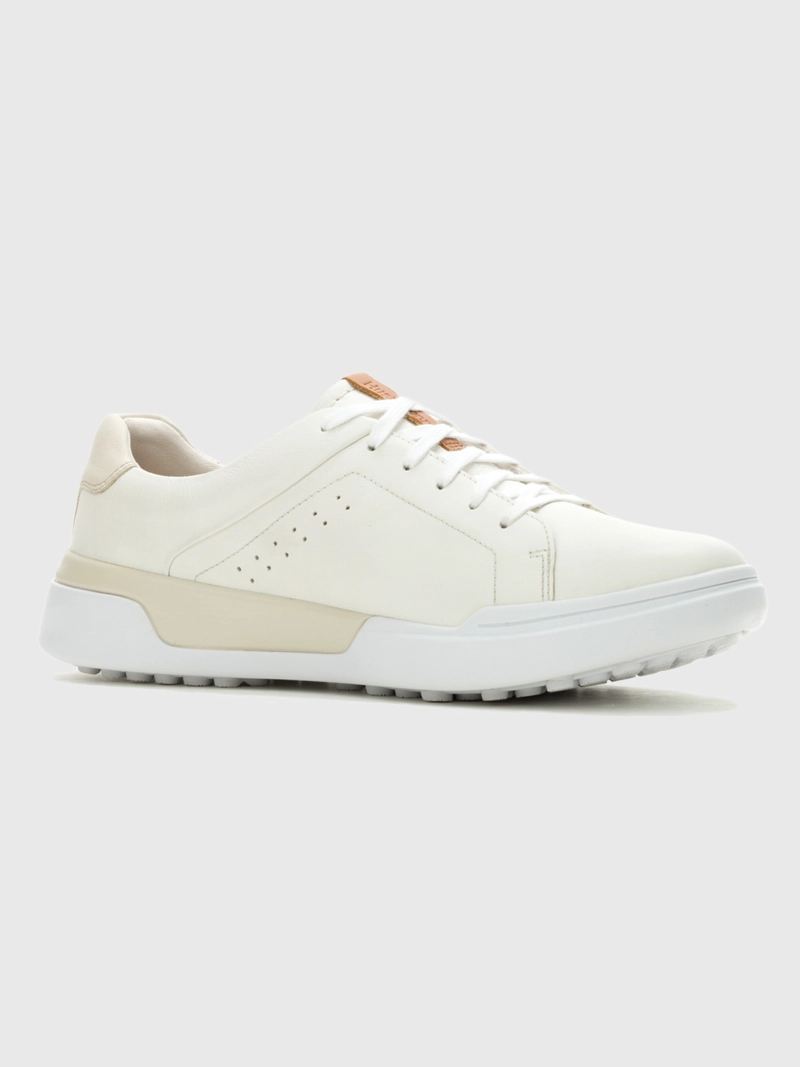 ZAPATILLA CUERO HOMBRE WES LACEUP BLANCA HUSH PUPPIES - 1
