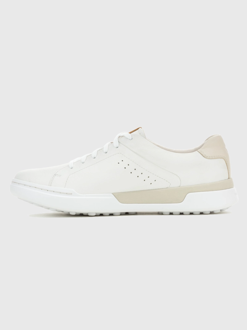 ZAPATILLA CUERO HOMBRE WES LACEUP BLANCA HUSH PUPPIES - 5