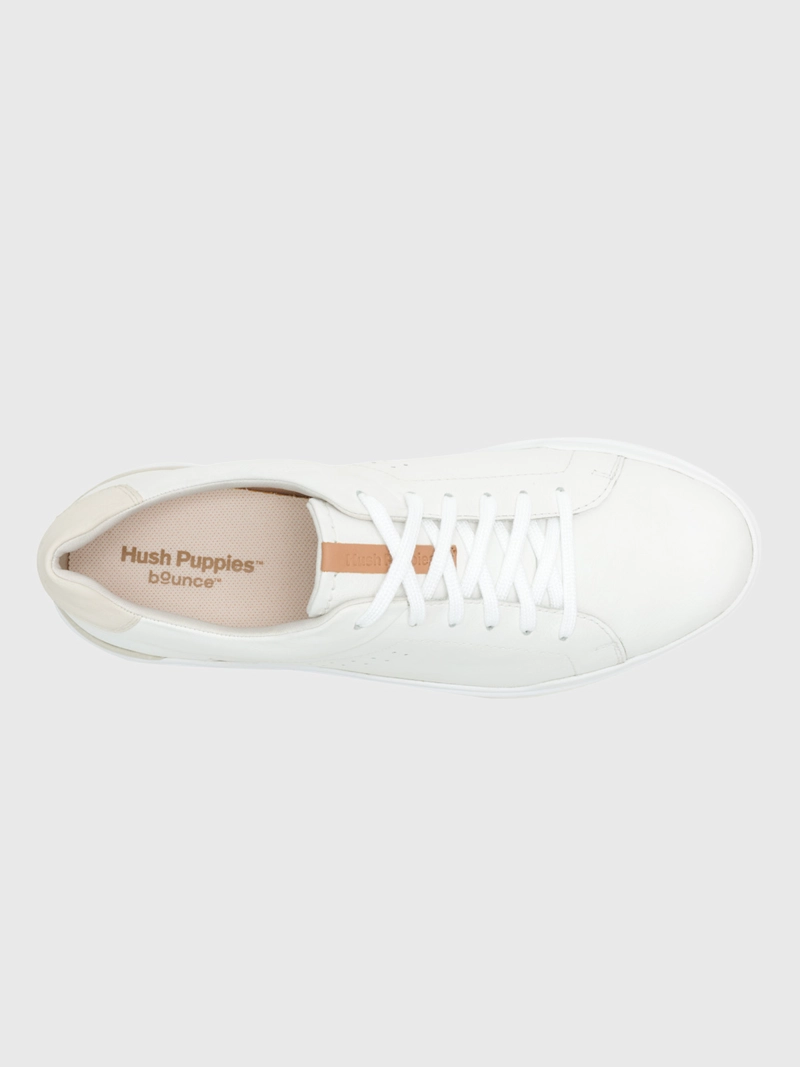ZAPATILLA CUERO HOMBRE WES LACEUP BLANCA HUSH PUPPIES - 7
