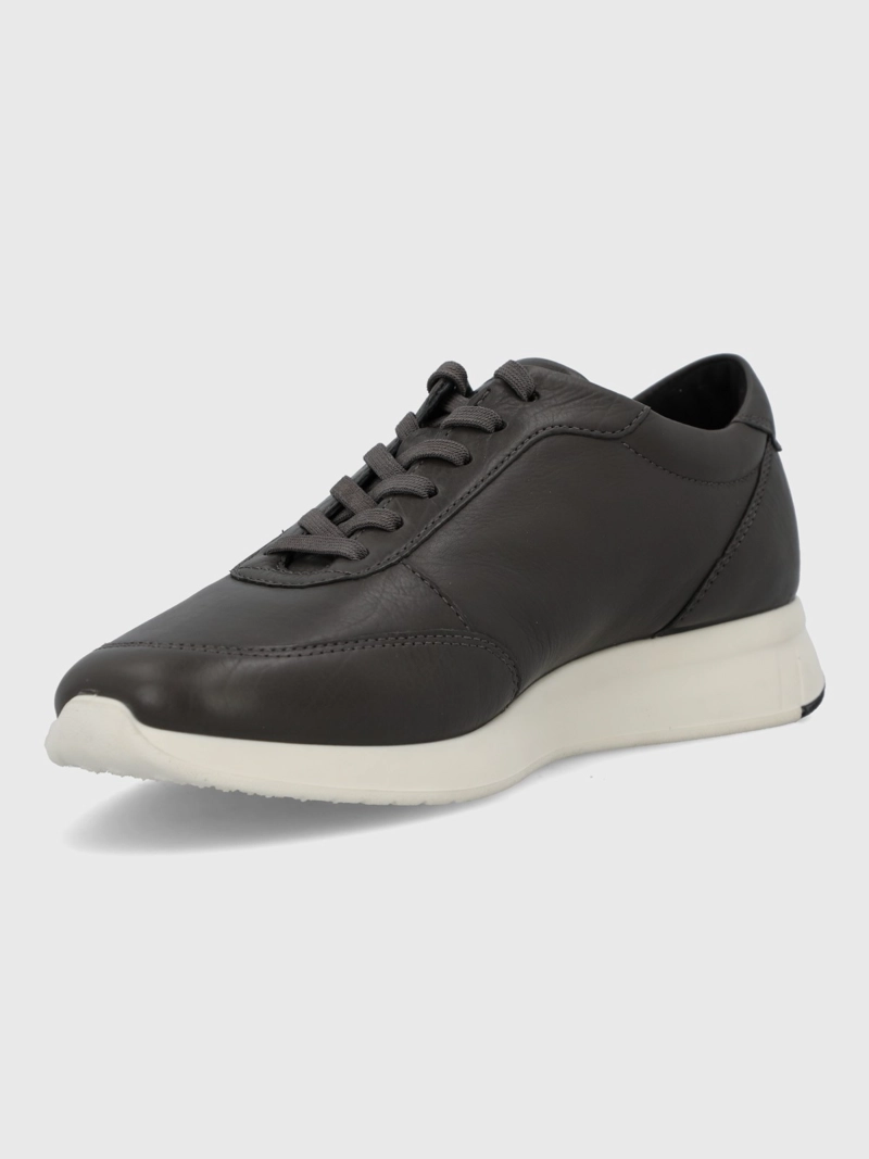 ZAPATILLA CUERO MUJER KALFY GRIS HUSH PUPPIES - 5