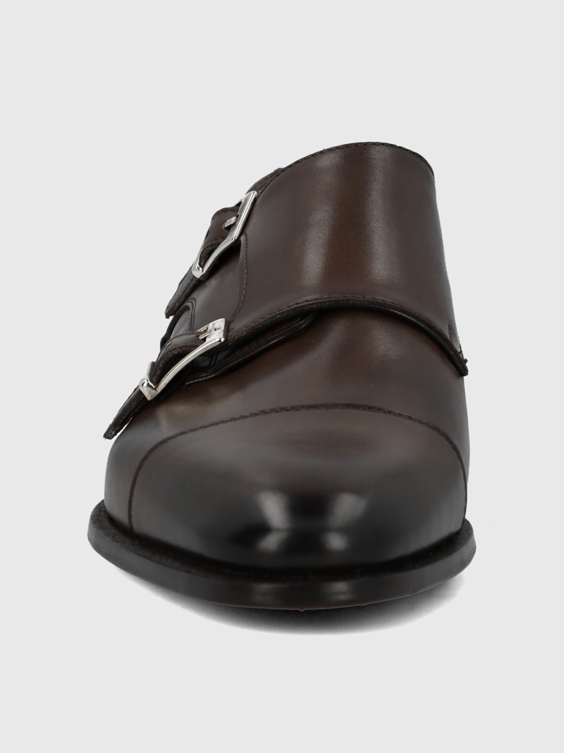 ZAPATO ITALIANO CUERO HOMBRE MACELLI CAFE  HUSH PUPPIES - 4