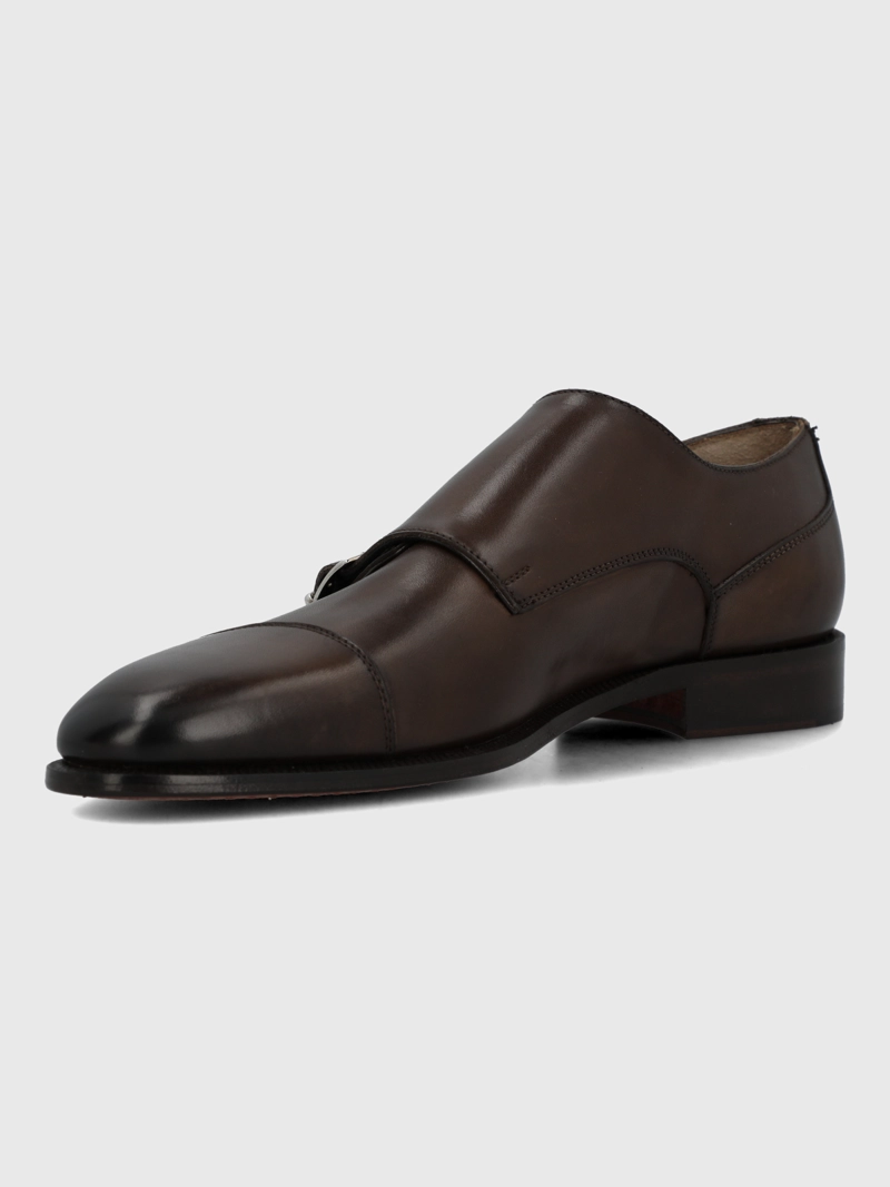 ZAPATO ITALIANO CUERO HOMBRE MACELLI CAFE  HUSH PUPPIES - 6