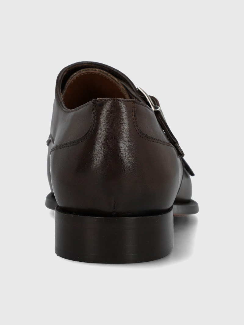 ZAPATO ITALIANO CUERO HOMBRE MACELLI CAFE  HUSH PUPPIES - 7