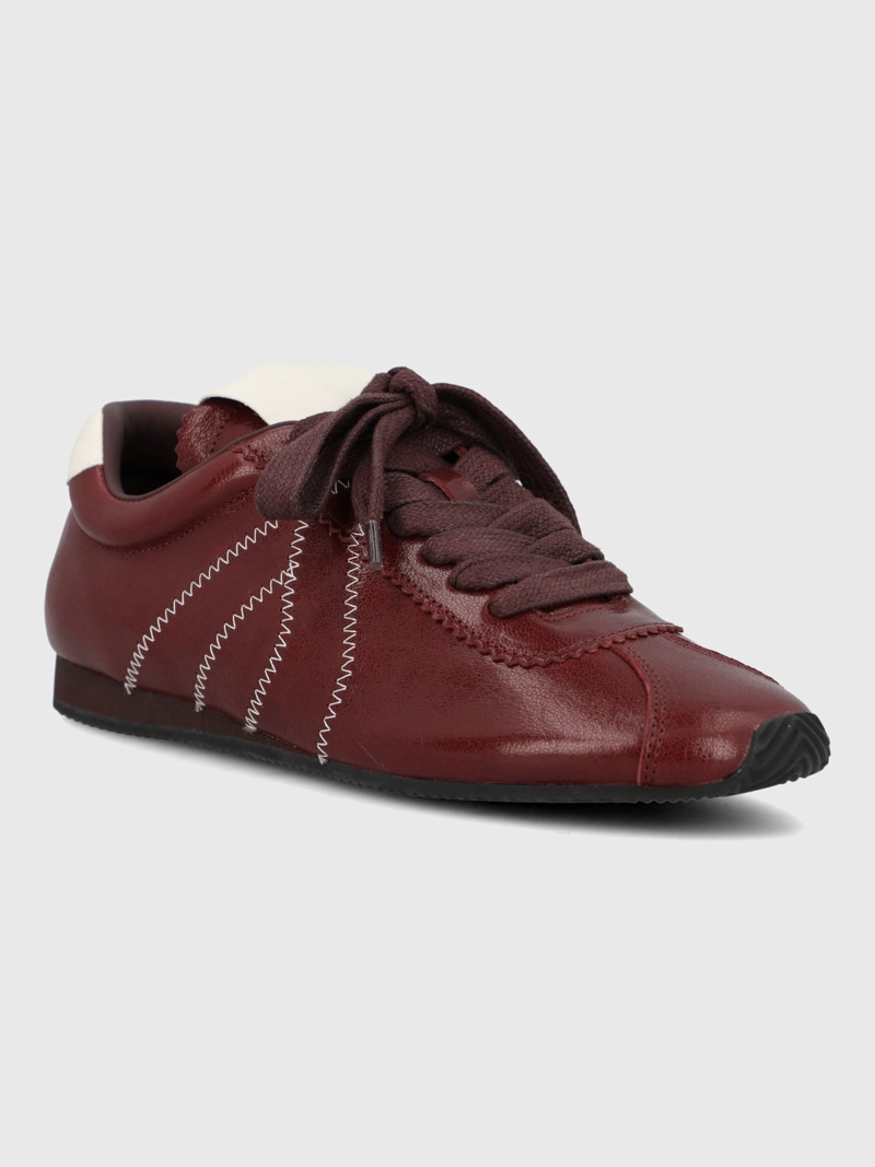 ZAPATILLA CUERO MUJER BONIK ROJO HUSH PUPPIES - 1