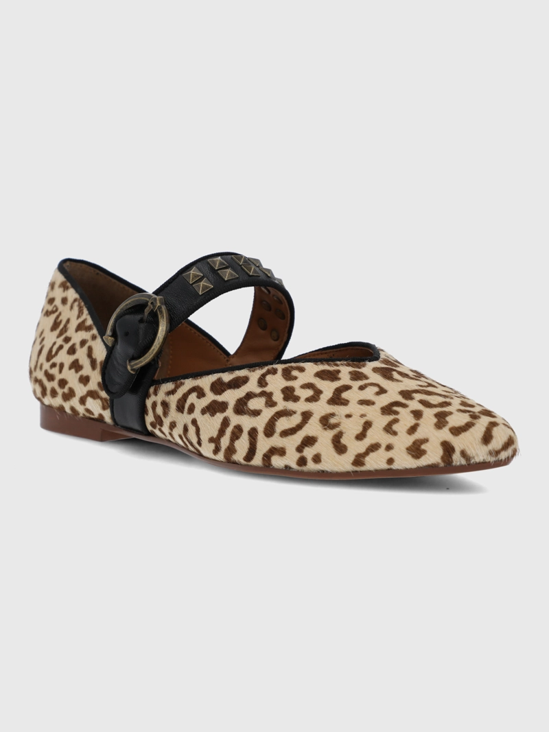 BALLERINA CUERO MUJER ALOZIA MULTICOLOR HUSH PUPPIES - 1