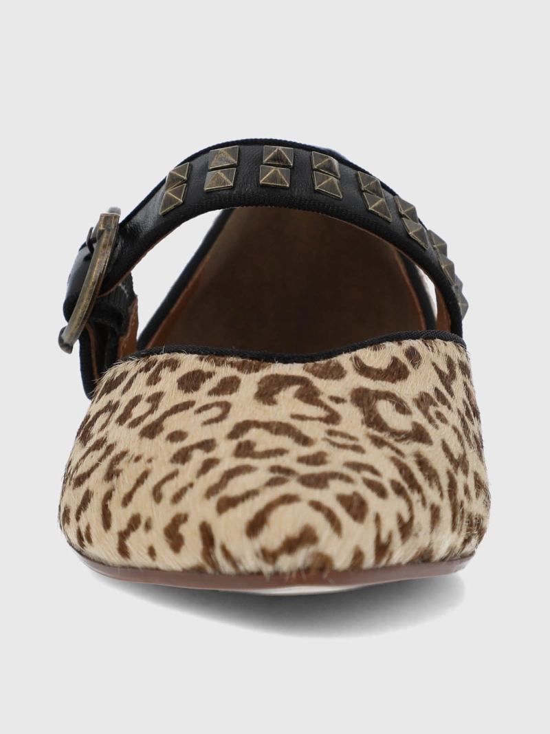 BALLERINA CUERO MUJER ALOZIA MULTICOLOR HUSH PUPPIES - 4