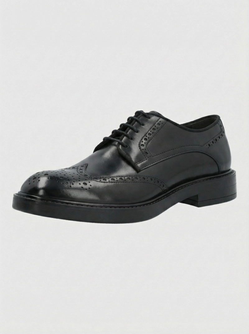 ZAPATO ITALIANO HOMBRE GIANICO NEGRO HUSH PUPPIES - 5