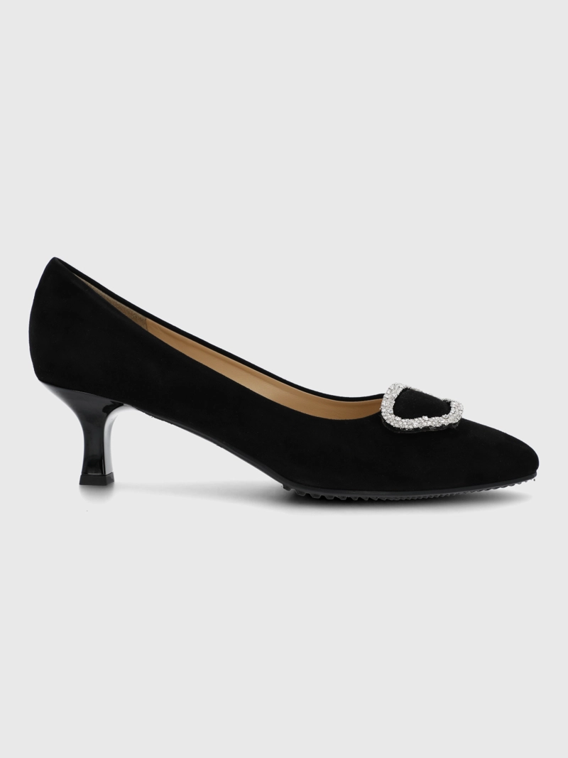 ZAPATO BRUNATE CUERO MUJER MERICI NEGRO HUSH PUPPIES - 4