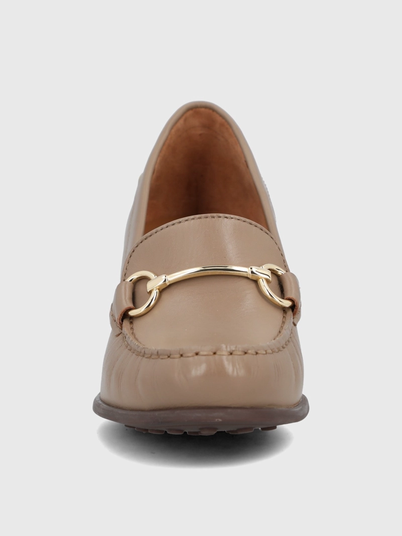 ZAPATO CUERO MUJER BEATA II BEIGE HUSH PUPPIES - 4