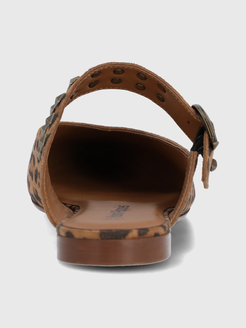 BALLERINA CUERO MUJER SINARA METALIZADA HUSH PUPPIES - 7