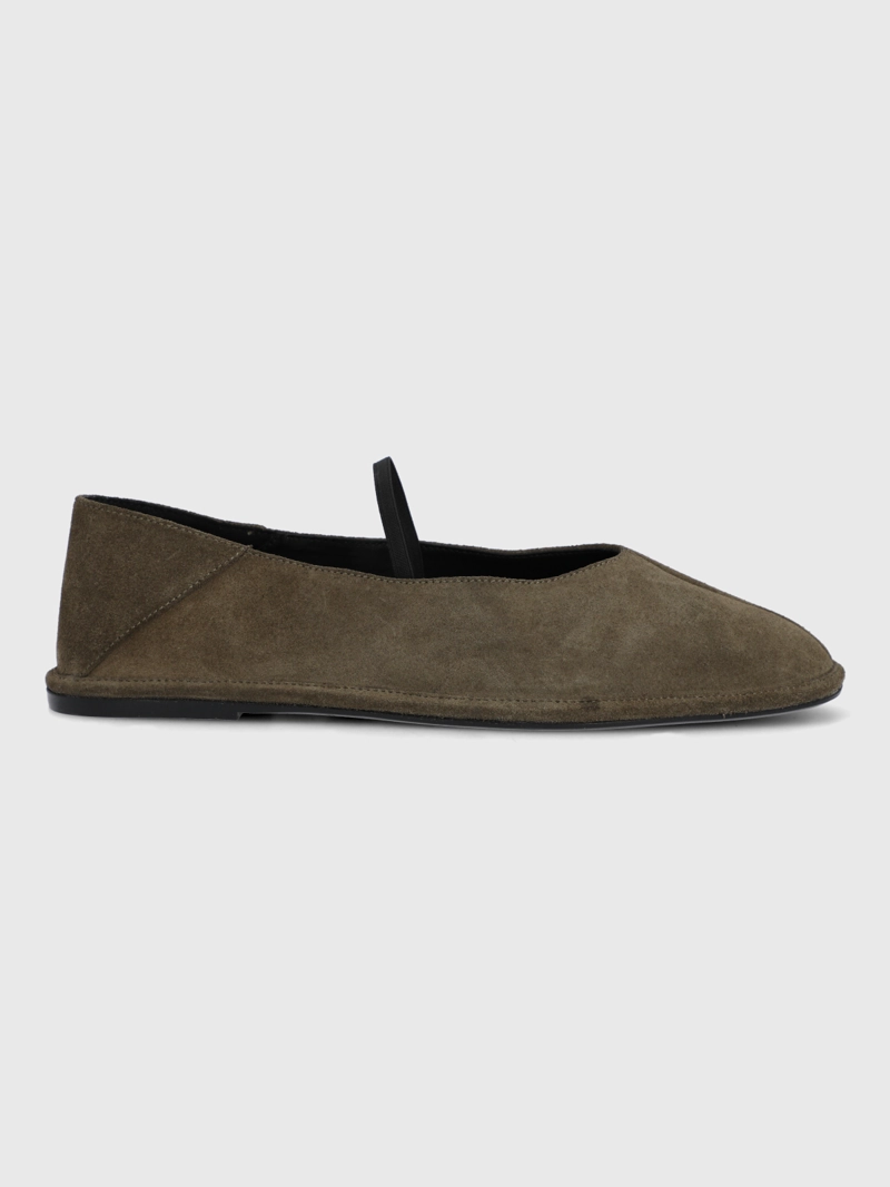 BALLERINA CUERO MUJER TACHI VERDE HUSH PUPPIES - 2