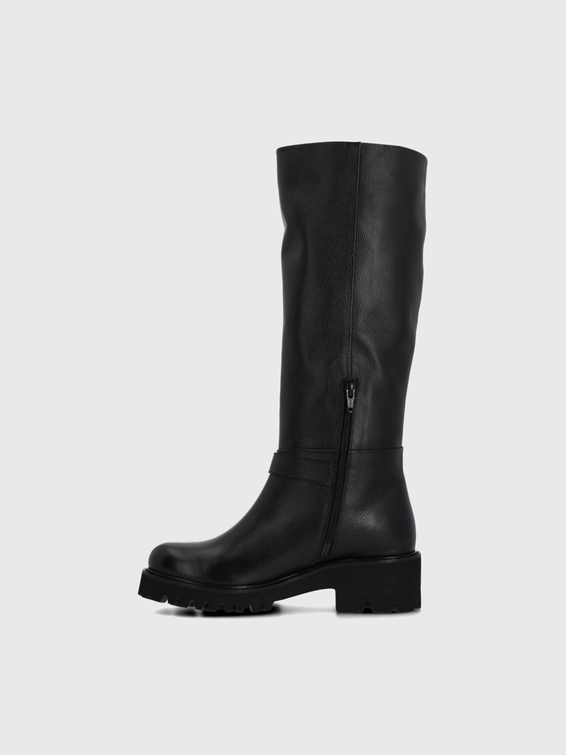BOTA CUERO MUJER BLISDA NEGRA HUSH PUPPIES - 5