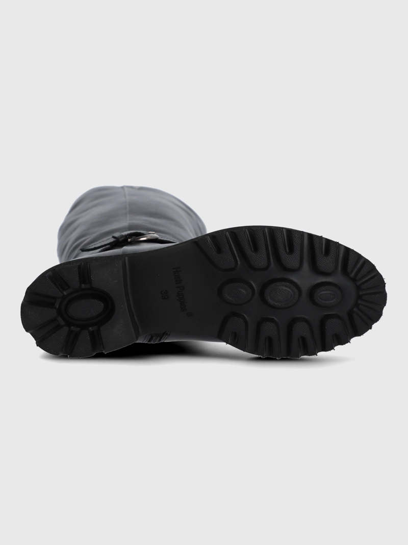 BOTA CUERO MUJER BLISDA NEGRA HUSH PUPPIES - 8