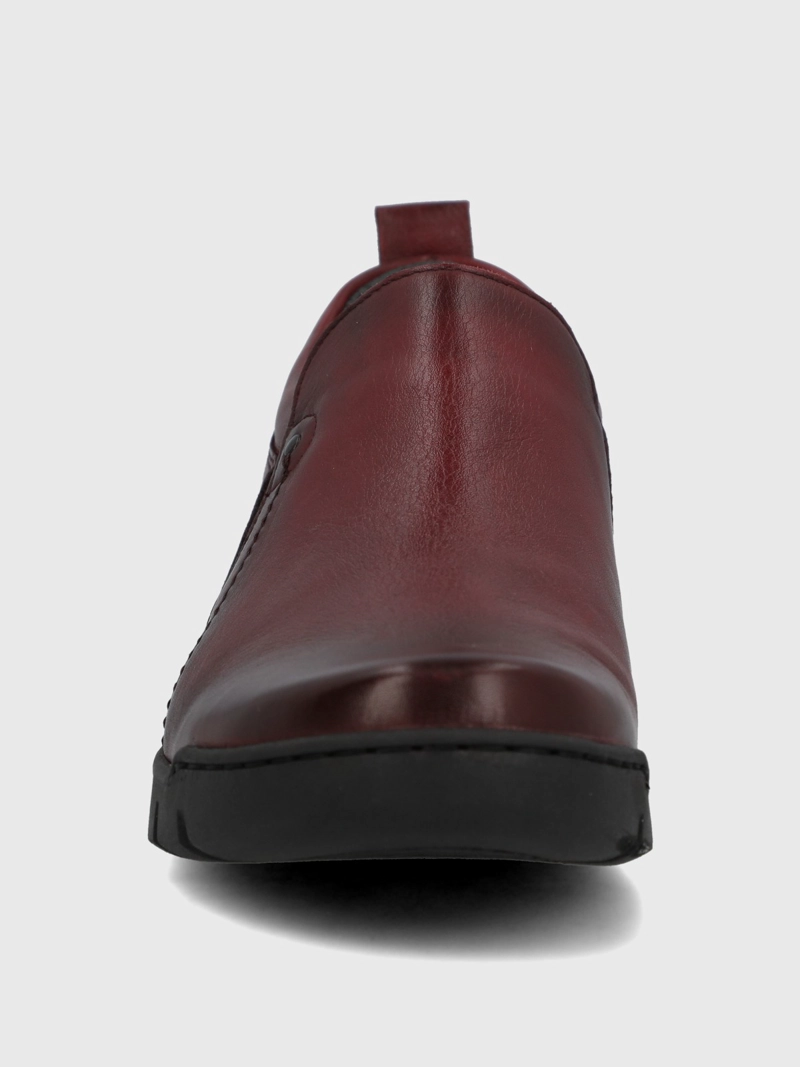 SLIP ON CUERO MUJER HENRY II BURDEO HUSH PUPPIES - 4