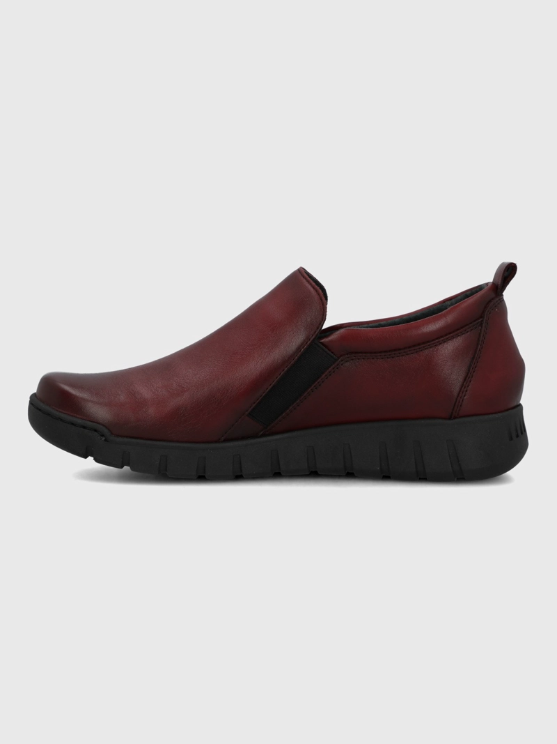 SLIP ON CUERO MUJER HENRY II BURDEO HUSH PUPPIES - 6