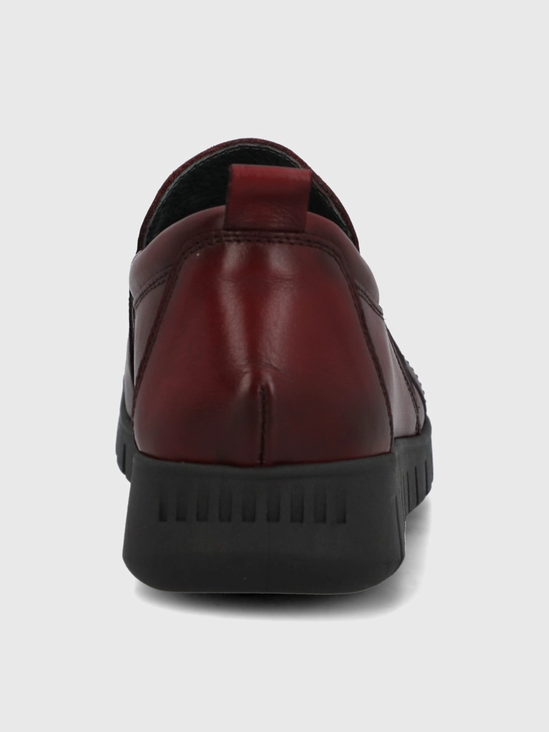 SLIP ON CUERO MUJER HENRY II BURDEO HUSH PUPPIES - 7
