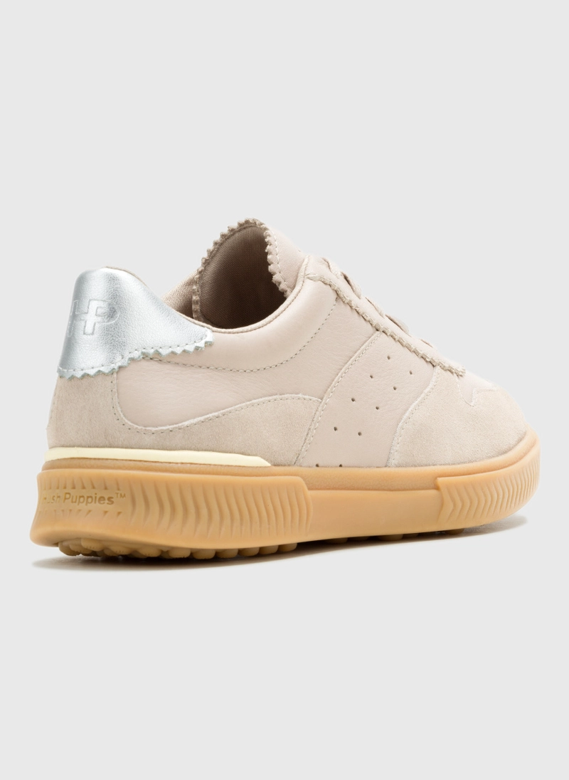 ZAPATILLA MUJER MAE CAP TOE LACE BEIGE HUSH PUPPIES - 4
