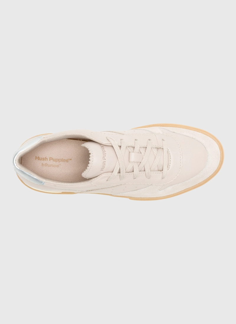 ZAPATILLA MUJER MAE CAP TOE LACE BEIGE HUSH PUPPIES - 6