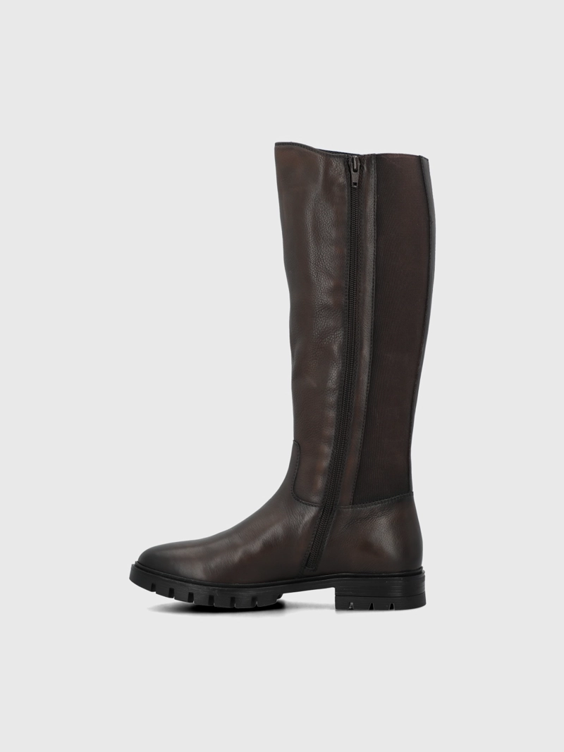 BOTA CUERO MUJER MARCELLA CAFE  HUSH PUPPIES - 5