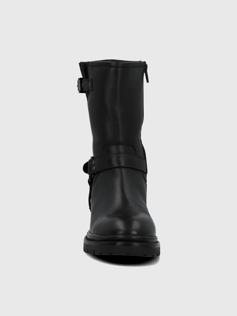 BOTA CUERO MUJER RIBEK NEGRA HUSH PUPPIES - 4
