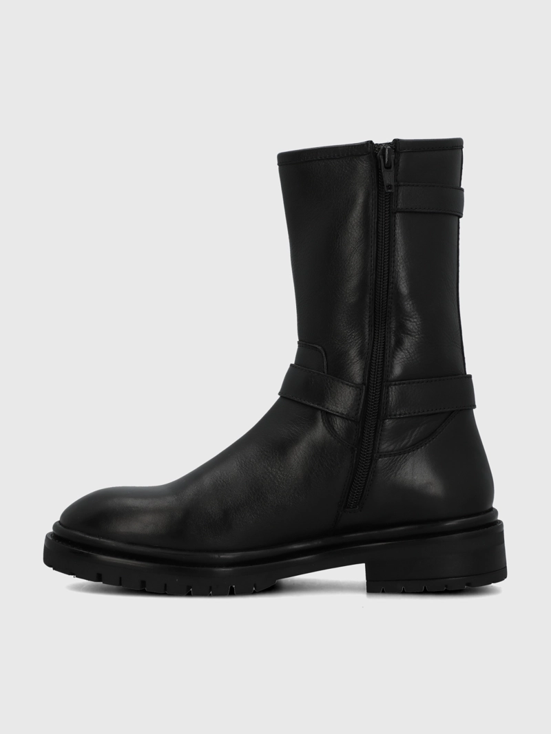 BOTA CUERO MUJER RIBEK NEGRA HUSH PUPPIES - 5