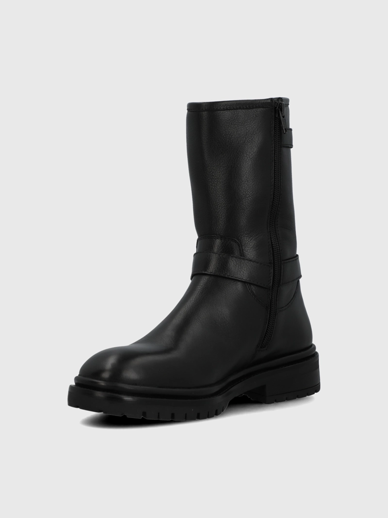 BOTA CUERO MUJER RIBEK NEGRA HUSH PUPPIES - 6