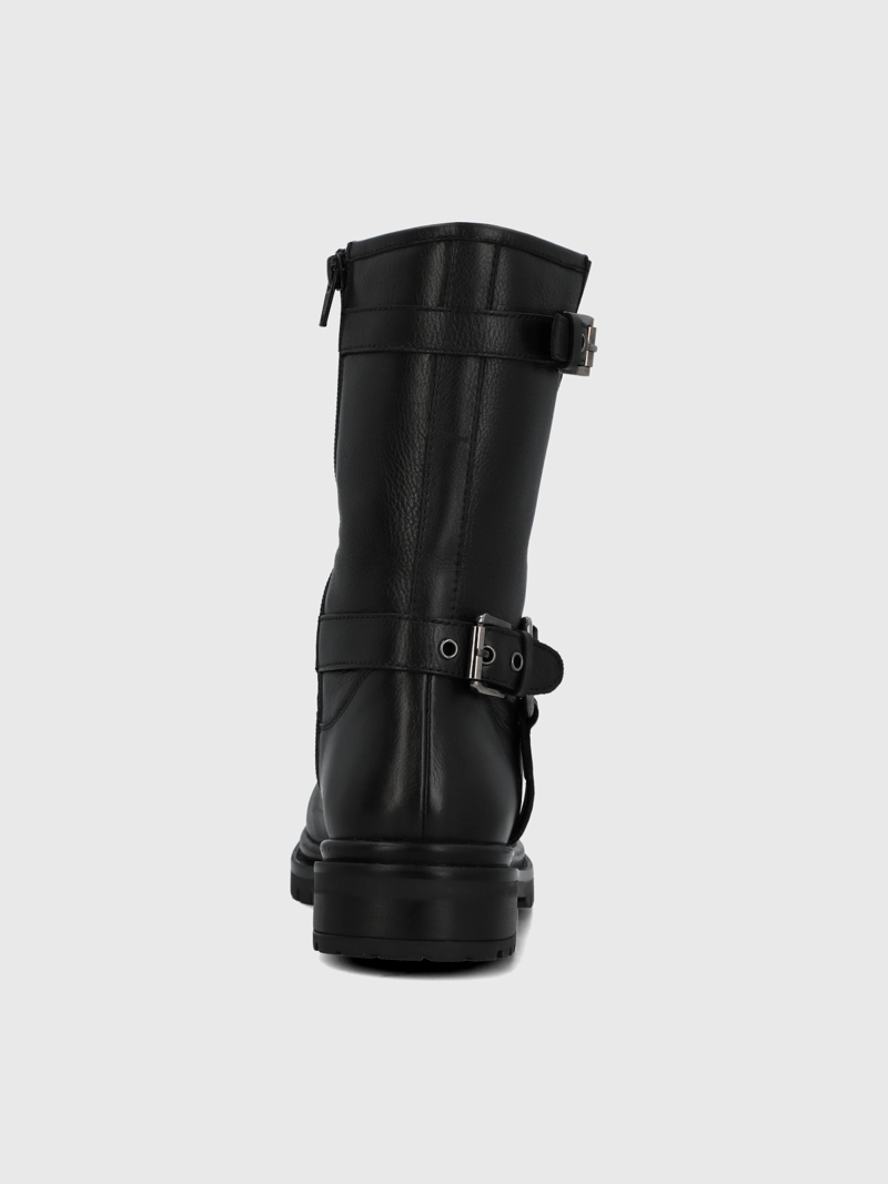 BOTA CUERO MUJER RIBEK NEGRA HUSH PUPPIES - 7