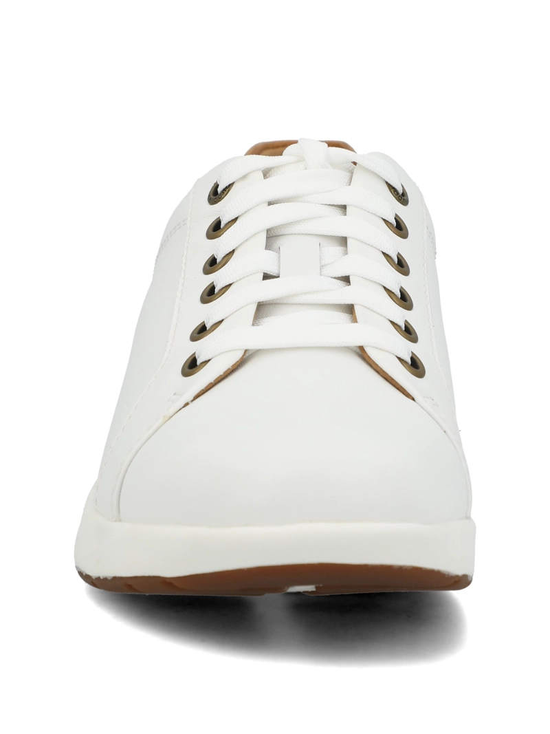ZAPATILLA CUERO MUJER SPINAL LACEUP BLANCA HUSH PUPPIES - 4
