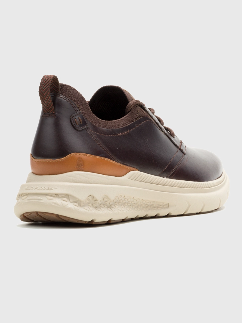 ZAPATO CUERO HOMBRE EXCEL LACEUP CAFE  HUSH PUPPIES - 4