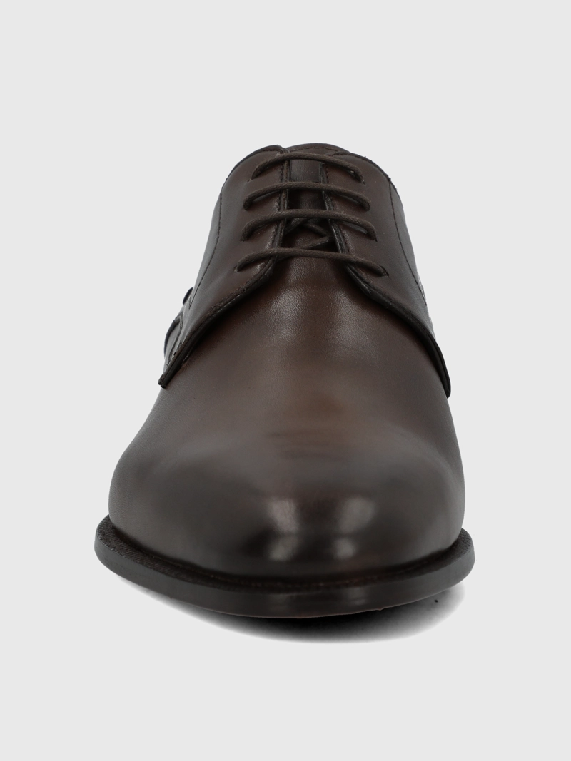 ZAPATO ITALIANO HOMBRE LUDOVISI CAFE  HUSH PUPPIES - 4