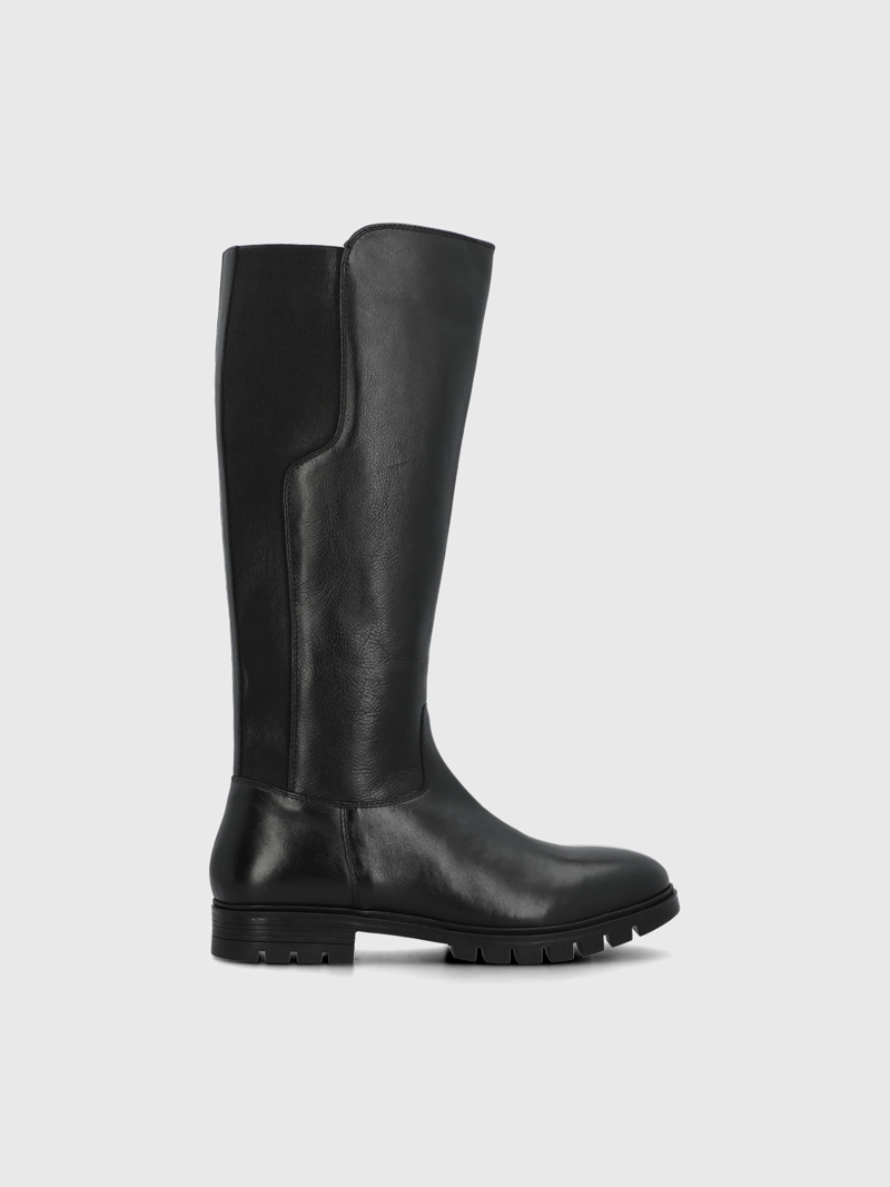 BOTA CUERO MUJER MARCELLA NEGRA HUSH PUPPIES - 2