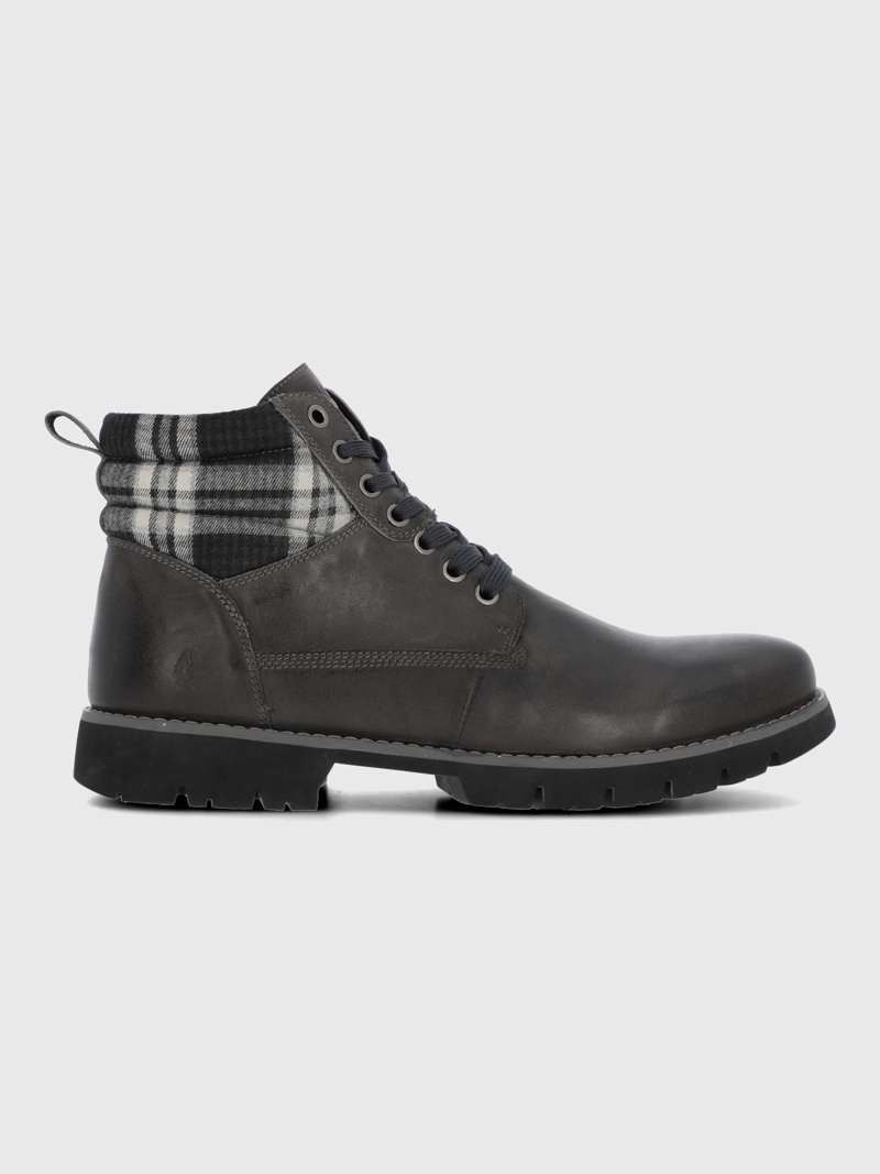 BOTIN CUERO HOMBRE ROSCO GRIS HUSH PUPPIES - 2