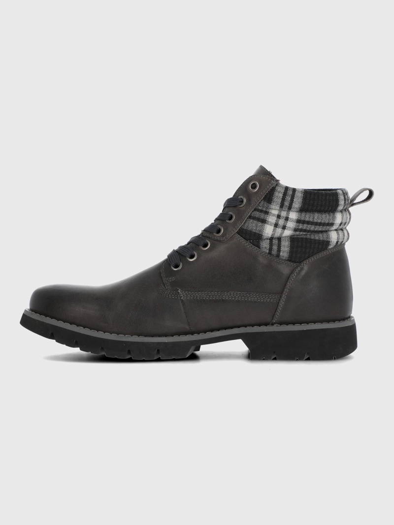 BOTIN CUERO HOMBRE ROSCO GRIS HUSH PUPPIES - 5