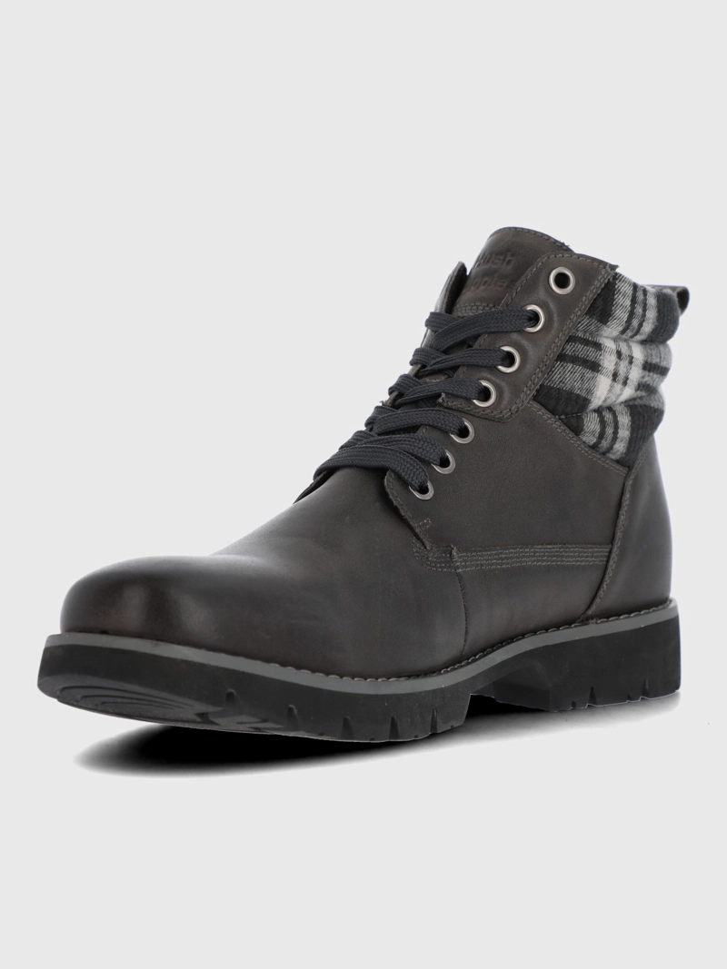 BOTIN CUERO HOMBRE ROSCO GRIS HUSH PUPPIES - 6